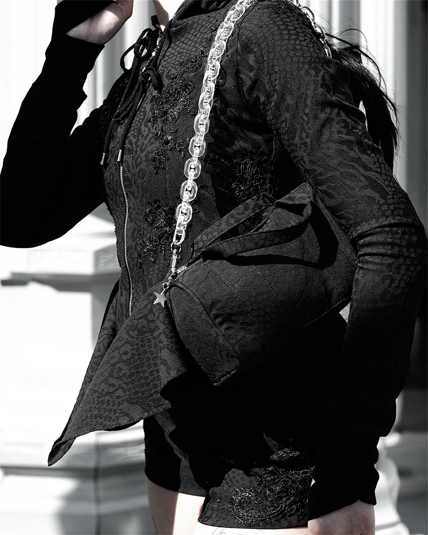 DARK MATTER MINI DUFFLE BAG - DARK BLOOM