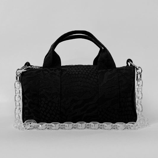 DARK MATTER MINI DUFFLE BAG - DARK BLOOM