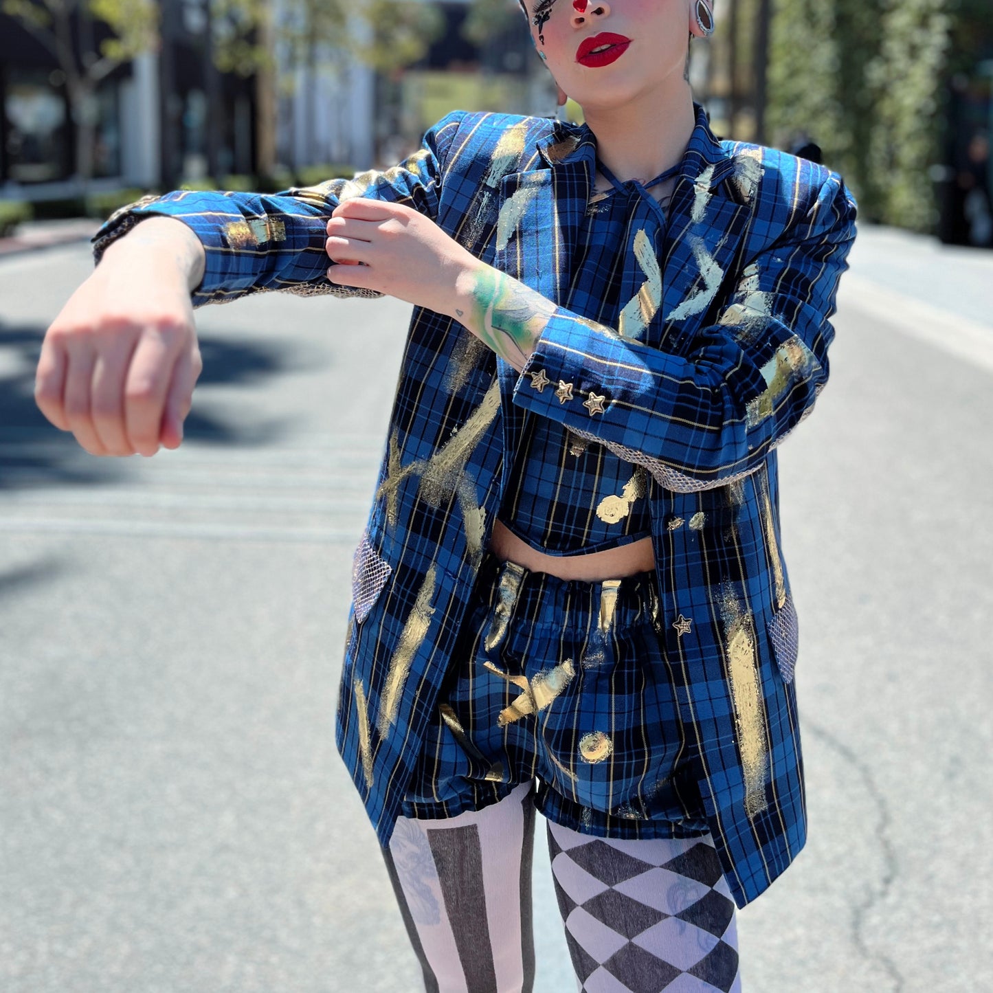 Foil Fools Blazer x CLOWN CORE