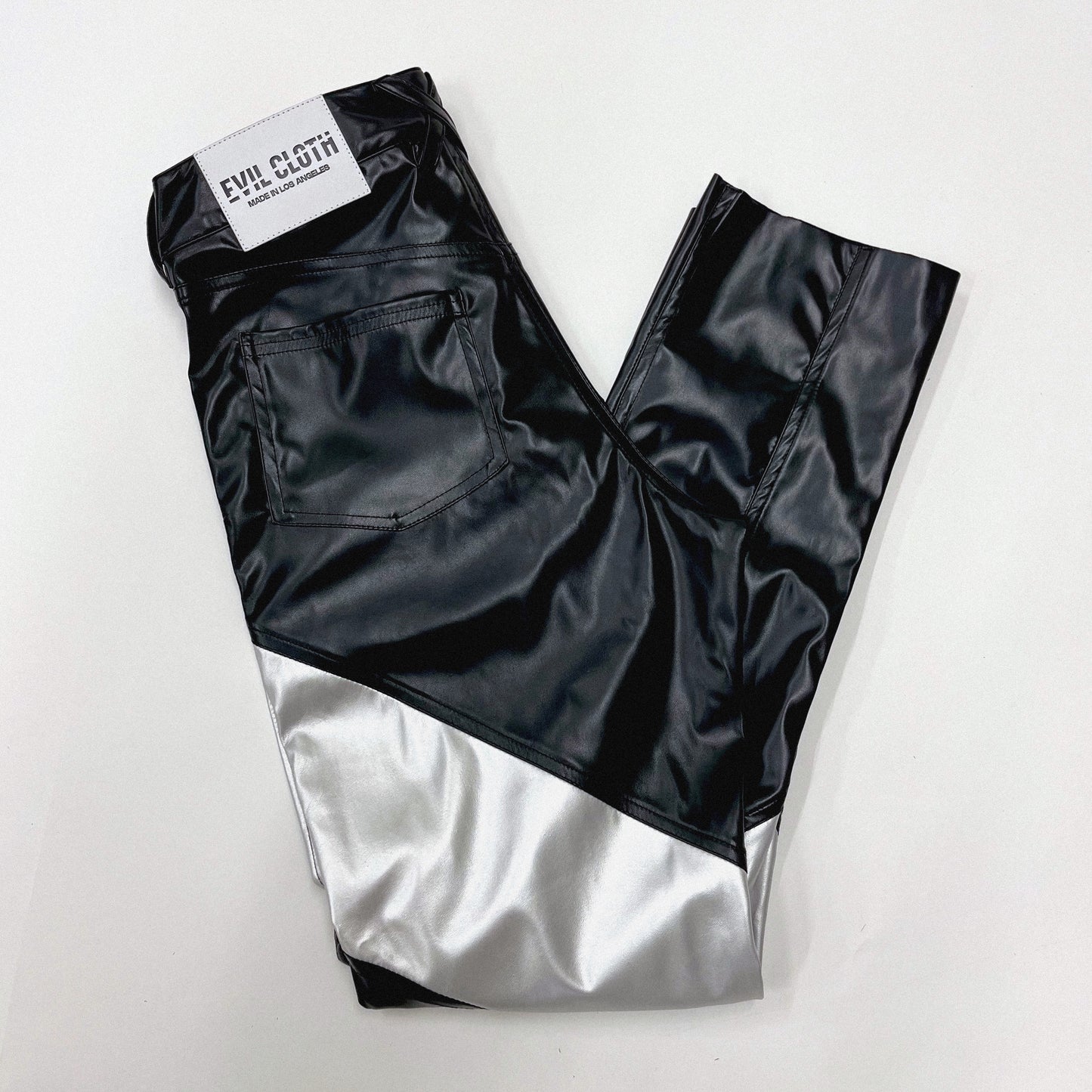 ''MOTODADDY'' VEGAN LEATHER PANTS